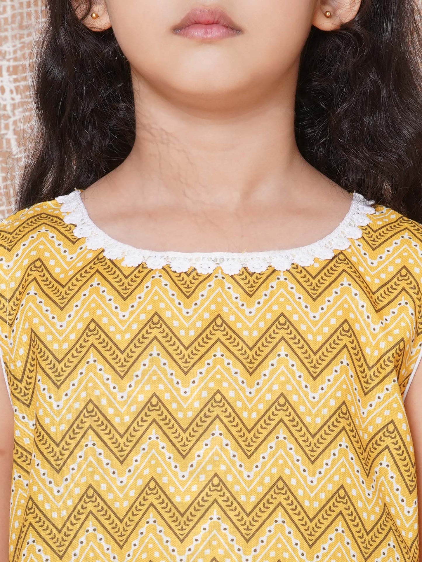 Boys Pure Cotton Kurta Pyjamas and Girls Kurta With Sharara-Sibling Sets