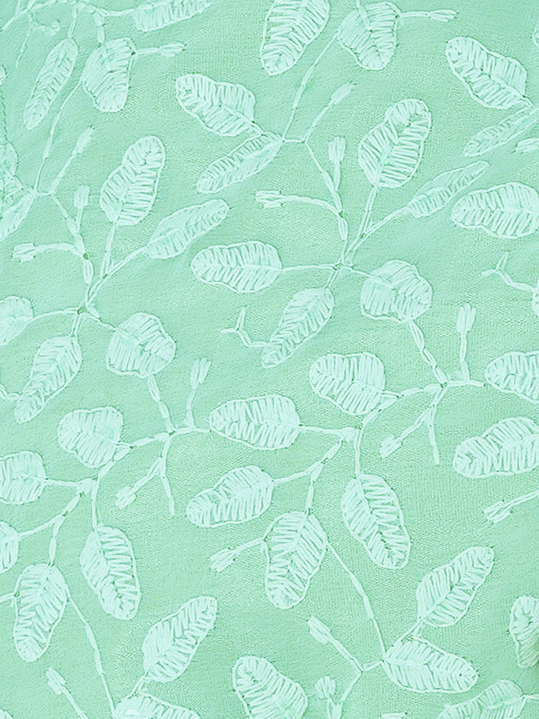 Aj Dezines Pista Schiffli Sleeveless Sequence Lehenga Choli For Girls