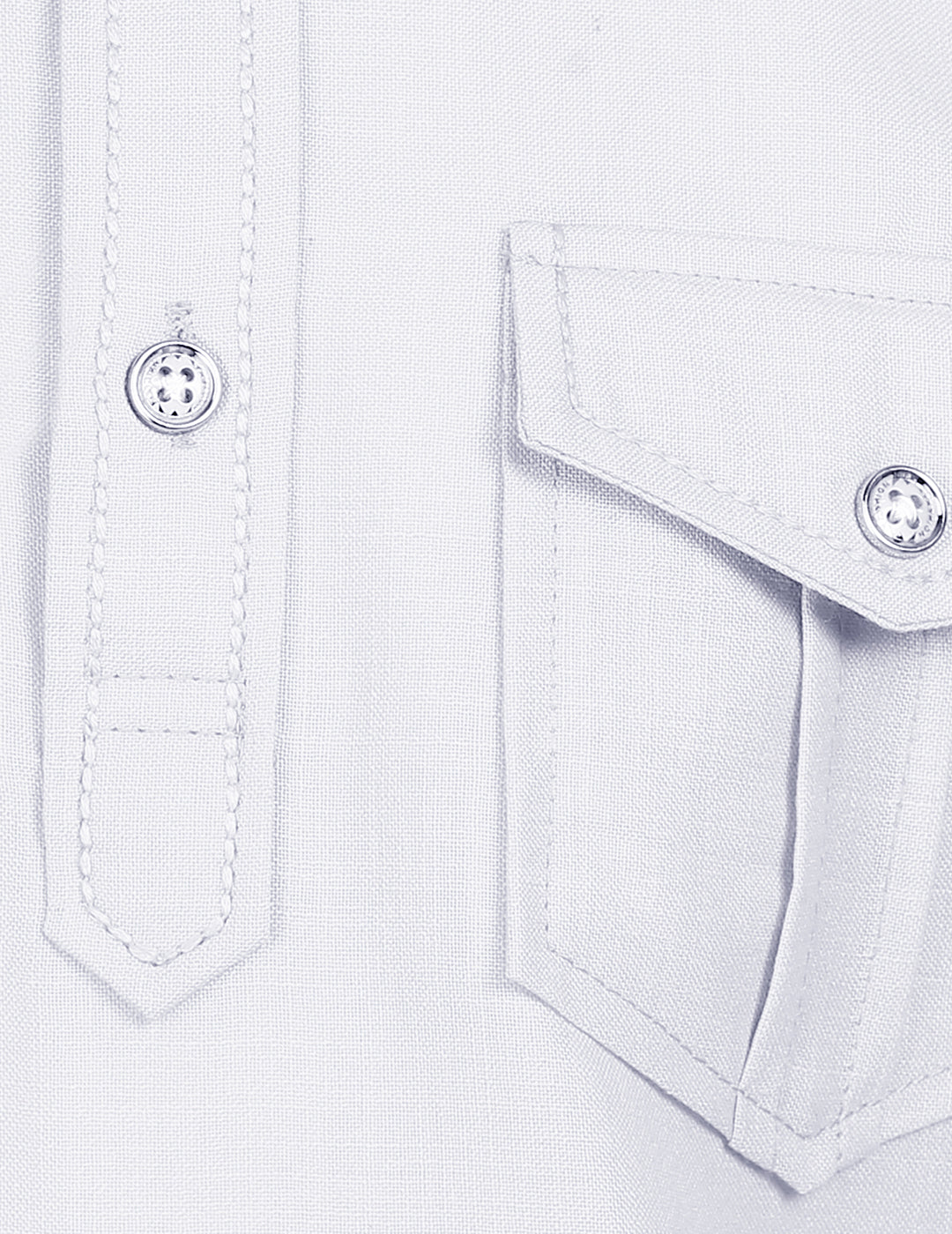 Holi Boys White Solid Cotton Blend Pathani Suit Set for Kids