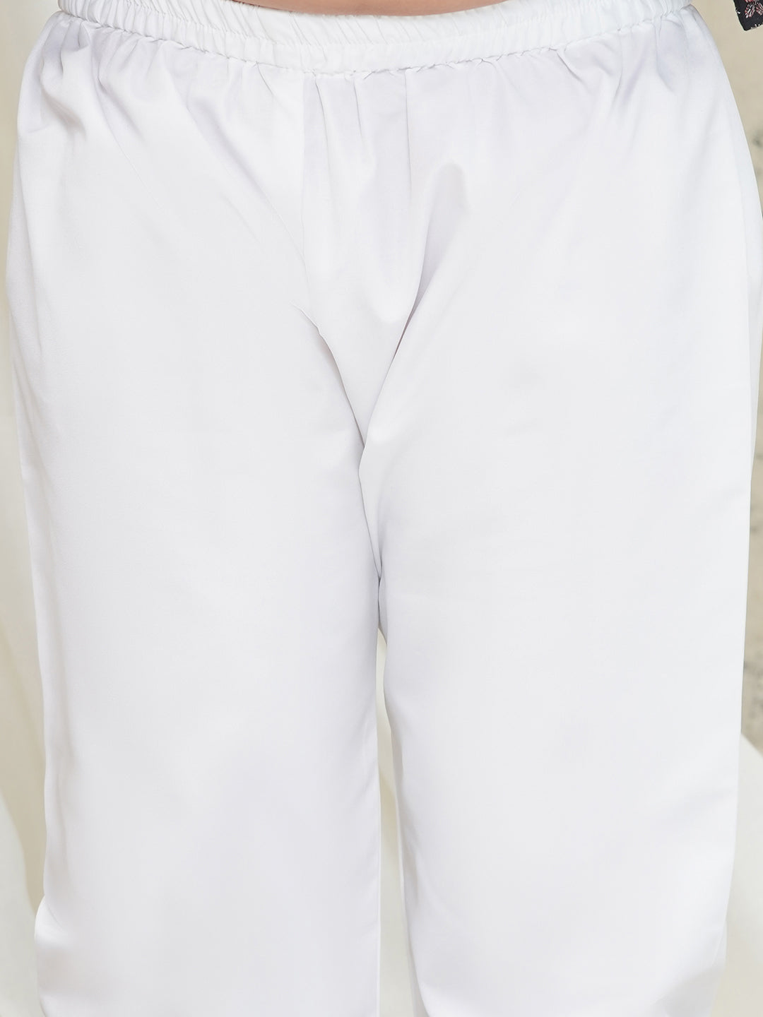 Aj Dezines Black Full sleeves Sequenced Chikankari Kurta Pyjama For Boys