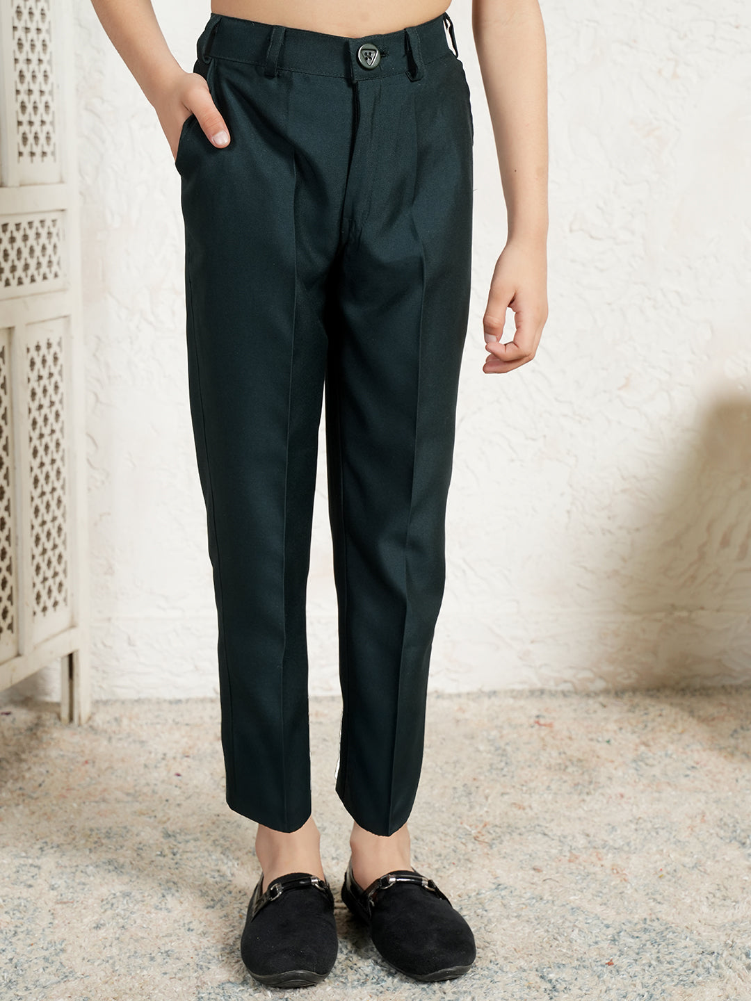 AJ Dezines Green Jacquard Full Sleeves Sequins and Embroidery Sherwani