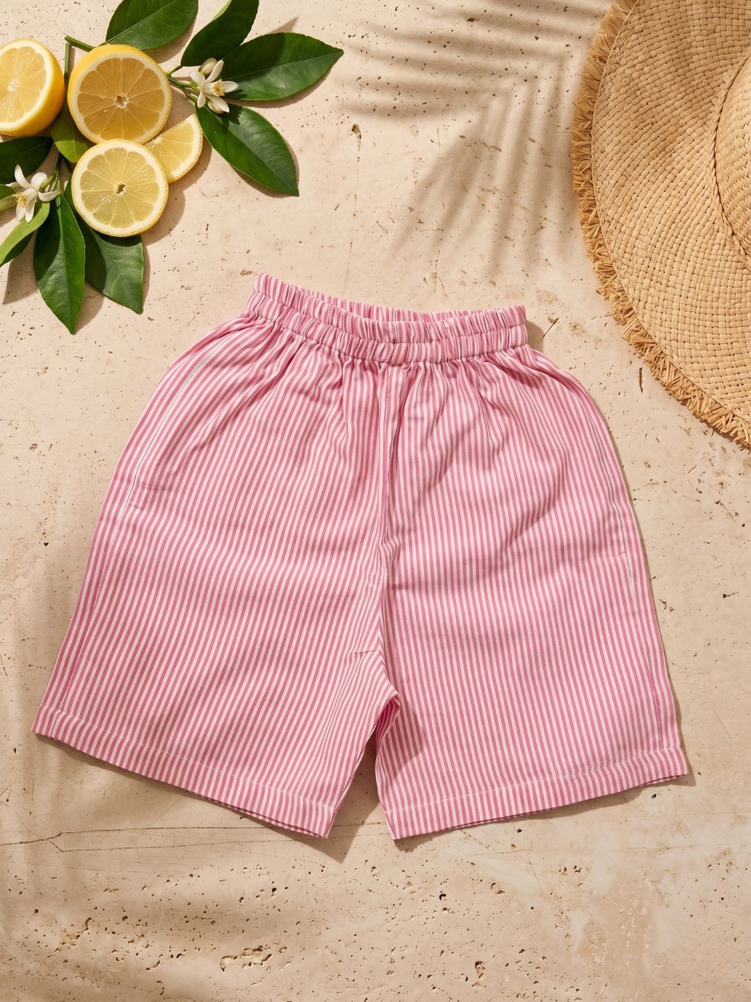 AJ Dezines Mult Color Stripes and Color Block Cotton Co-Ords For Boys